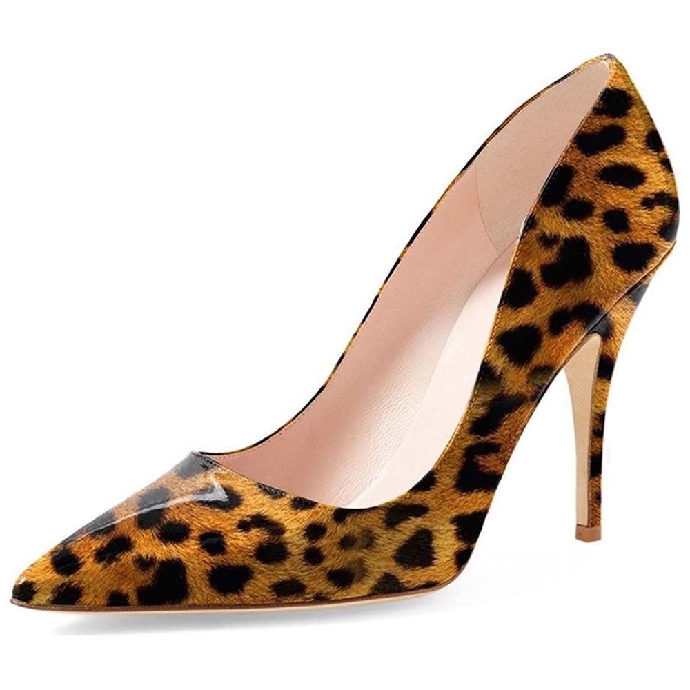 Size 8 Women's Chic Pointed Toe Mid Heel Pumps